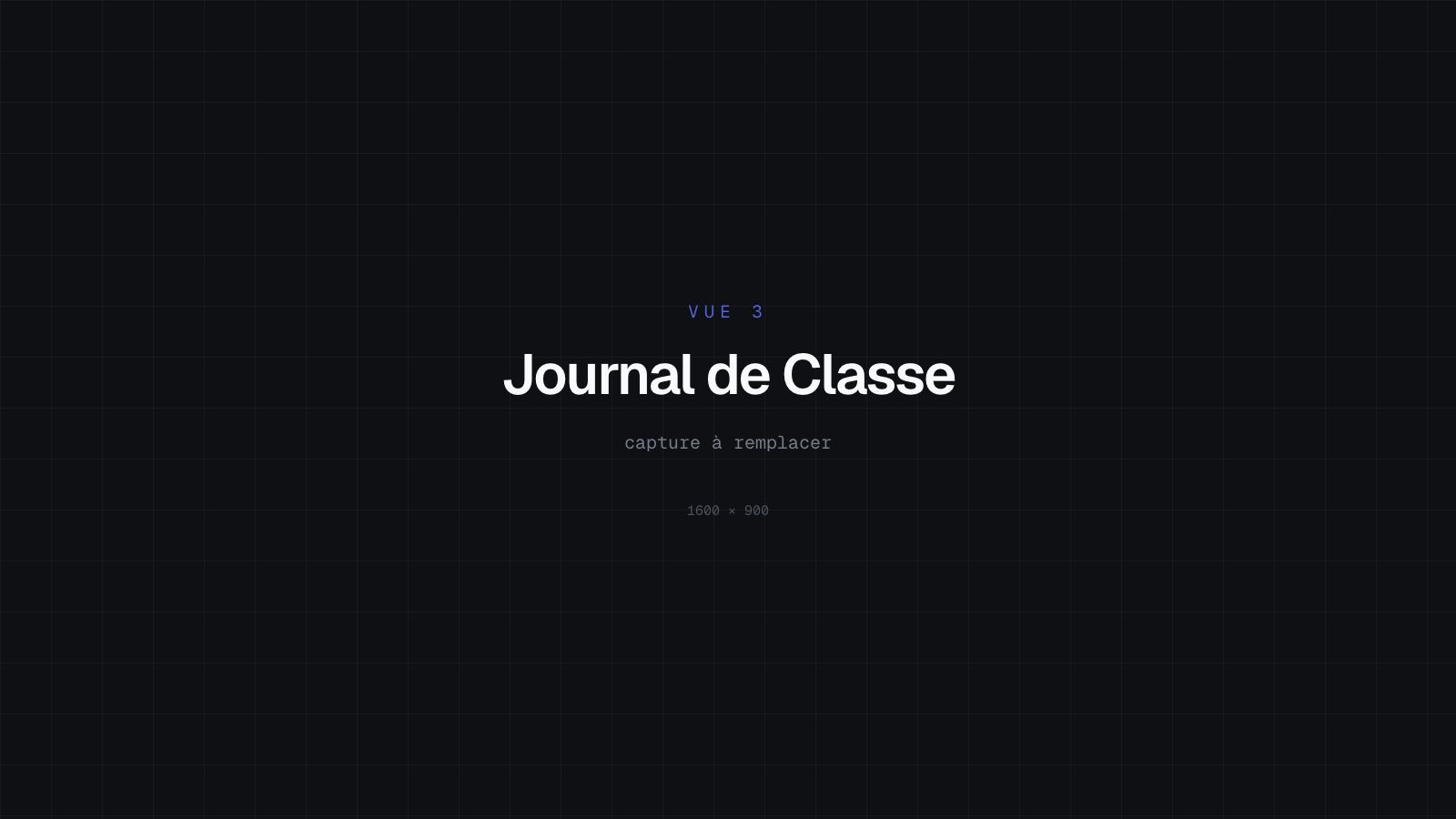Écran de connexion